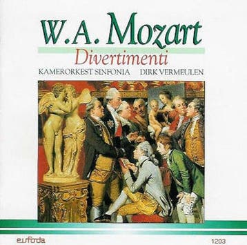 W.A. Mozart, Kamerorkest Sinfonia, Dirk Vermeulen - Divertim, Ophalen of Verzenden, Gebruikt