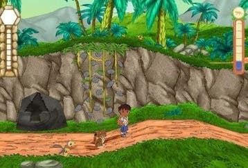 Go Diego Go Het grote Dinosaurus Avontuur (wii used game), Ophalen of Verzenden, Zo goed als nieuw