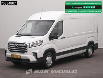 Maxus Deliver9 L3H2 LED Airco Cruise Camera Parkeersensoren, Overige merken, Stof, Gebruikt, Euro 6