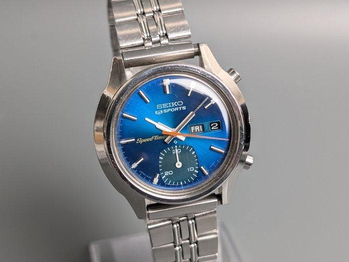 Seiko - 5 Sports Speed-Timer - Zonder minimumprijs -, Sieraden, Tassen en Uiterlijk, Horloges | Antiek