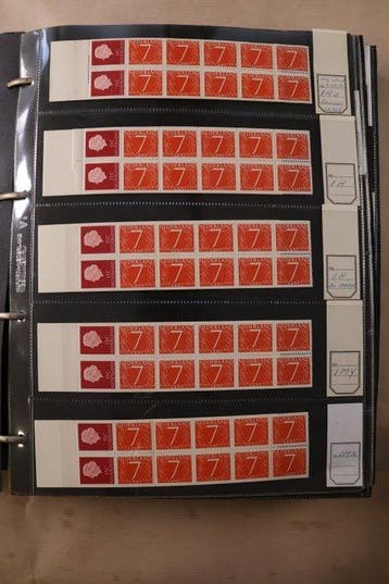 Nederland 1964/1971 - Collectie automaatboekjes en, Gestempeld