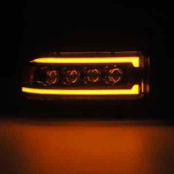 AlphaRex 94-01 RAM 1500 NOVA LED Proj Headlights Alpha-Blk, Ophalen of Verzenden, Nieuw