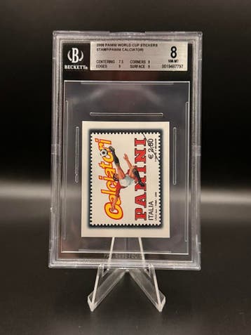 Beckett Bgs 8 Panini World Cup 2006 Germany Stamp #NO, Hobby en Vrije tijd, Verzenden, Zo goed als nieuw, Losse kaart