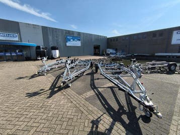 Actieprijs!! Nieuwe Brenderup SR 2000 geremde boottrailer, Watersport en Boten, Ophalen, 1500 tot 3000 kg, 6 tot 9 meter, Nieuw