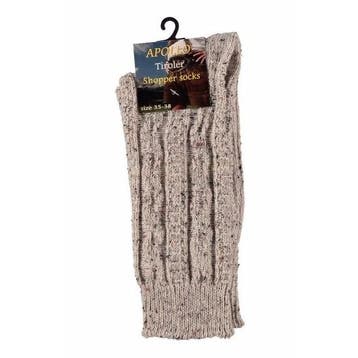 Tiroler/ Bierfeest/ lederhose sokken beige heren en dames .., Ophalen of Verzenden, Nieuw