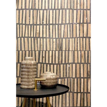 Flaviker Nordik Stone Decortegel - 60x120 cm - Mat Bruin, Ophalen of Verzenden, Nieuw