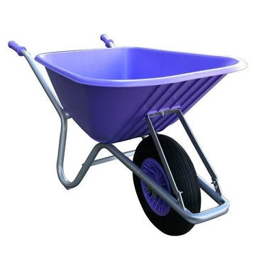 FORT bouw en tuin kruiwagen 100 liter, PAARS, Ophalen of Verzenden, Nieuw