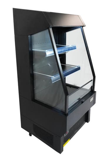 Combisteel Wandkoeling | Zwart | +1°c/+7°c | Geforceerd | In, Ophalen of Verzenden, Nieuw