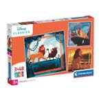 Clementoni The Lion King Puzzel 3x48st (Buitenspeelgoed), Ophalen of Verzenden, Nieuw