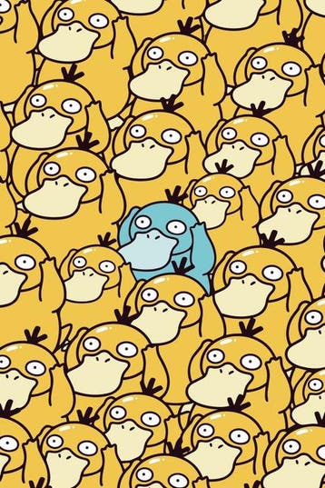 Henshin (Marco Celante) - Psyduck - POP ART - Pokémon, Nieuw