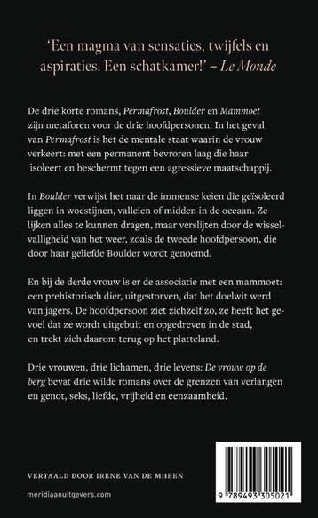 De vrouw op de berg 9789493305021 Eva Baltasar, Verzenden, Zo goed als nieuw, Eva Baltasar