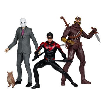 DC Multiverse Action Figure 3-Pack Nightwing vs. Talon &..., Ophalen of Verzenden, Nieuw