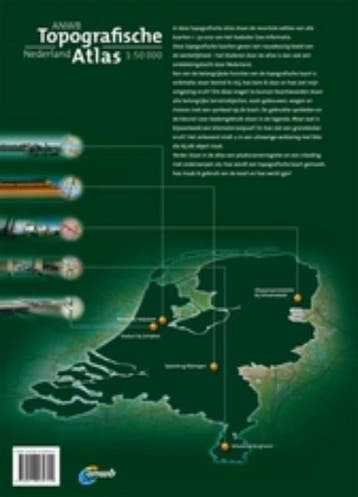 Nederland / ANWB topografische atlas 9789018030704 ANWB, Boeken, Verzenden, Gelezen, ANWB