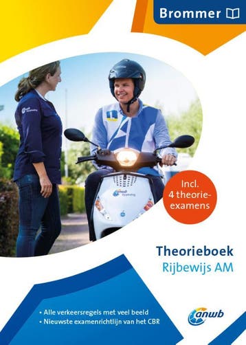 Theorieboek Rijbewijs AM / ANWB Rijopleiding - ANWB, Verzenden, Gelezen, ANWB