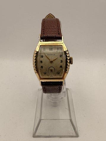 Benrus - 10K Rolled Gold - Scalloped Case - Zonder, Nieuw