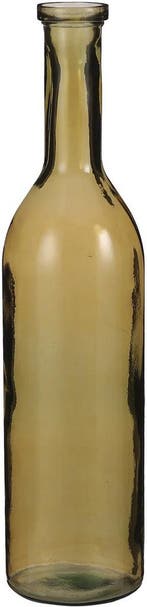 Mica Decorations Flesvaas groot - Rioja - amber - eco glas -, Ophalen of Verzenden, Nieuw