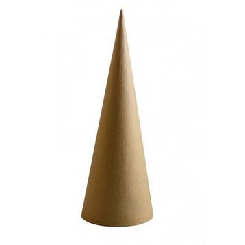 Kegels Papiermachee 20 cm hoog 8 cm dia SET 5, Ophalen of Verzenden, Nieuw