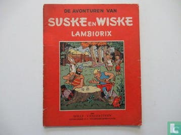 Suske en Wiske - Lambiorix - 1951, Eén stripboek, Verzenden, Gelezen, Vandersteen, Willy.