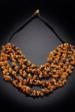 Barnsteen - Baltic Amber Layered Chip Necklace – Luxurious
