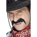Cowboy verkleed snor - Snorren, Ophalen of Verzenden, Nieuw