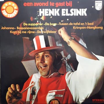 LP gebruikt - Henk Elsink - Een Avond Te Gast Bij Henk El..., Verzenden, Zo goed als nieuw, Overige formaten