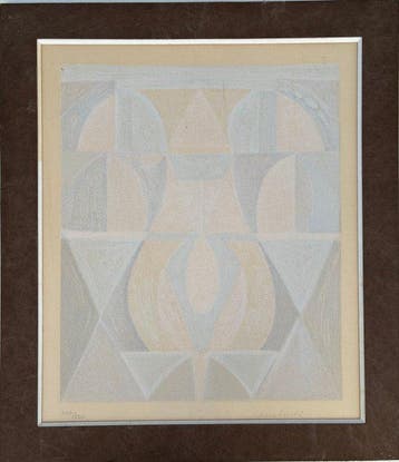 Serge Charchoune (1888-1975) - Composition géométrique