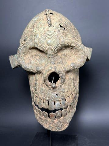 Hoofd schedel - Igbo - Nigeria (Zonder minimumprijs)