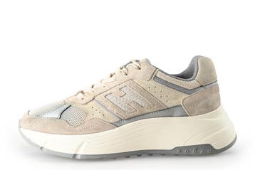 Hogan Sneakers in maat 37½ Beige, Kleding | Dames, Verzenden, Beige, Gedragen, Sneakers of Gympen