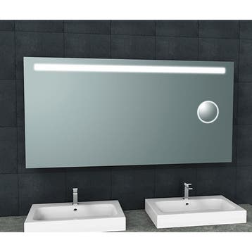 LED Spiegel 160x80cm | 40W | Verstelb. licht & Anti-condens, Huis en Inrichting, Lampen | Hanglampen, Ophalen of Verzenden, Nieuw