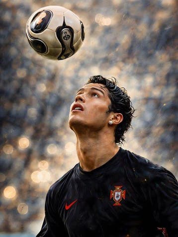 daveY - Cristiano Ronaldo The Focus – Opera Contemporanea, Nieuw
