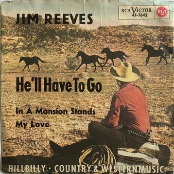 Single - Jim Reeves - Hell Have To Go, Cd's en Dvd's, Vinyl | Country en Western, Verzenden, Nieuw in verpakking