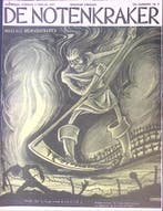 Mars als werkverschaffer op spotprent (lijst optie, Lithos), Verzenden