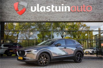 Zakelijke Lease |  Mazda CX-30 2.5 e-SkyActiv-G M Hybrid Hom, Automaat, Stof, Gebruikt, Zwart
