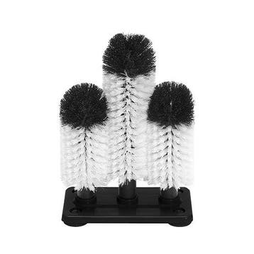 Glasreinigingsset 3-delig | 2 × 18 cm / 1 × 25 cm, Verzenden