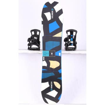 120 kinder snowboard SALOMON EL CAPITAN 2023, Black/light bl, Verzenden, Gebruikt