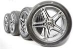Mercedes S Klasse W223 19 inch AMG velgen +  Zomerbanden Han, 19 inch, Gebruikt, Velg(en), Ophalen of Verzenden