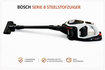 Bosch Unlimited Gen2 Serie 8 Steelstofzuiger, Verzenden, Refurbished