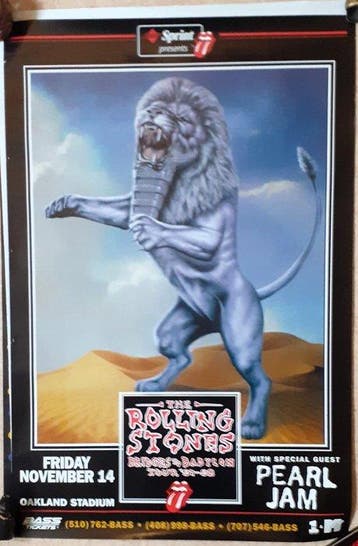 De Rolling Stones, Pearl Jam, Bridges to Babylon Tour 1997 -, Nieuw in verpakking