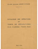 1948 CITROËN TRACTION AVANT CATALOGUS MET BEWERKINGEN EN, Boeken, Nieuw, Author