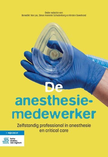 De anesthesiemedewerker 9789036828819, Boeken, Zo goed als nieuw