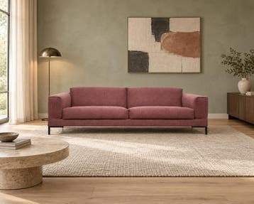 NIEUW GESTOFFEERD Design on Stock Aikon 3-Zits + GARANTIE, Design Bank Bankstel Zetel 3-Zits Design on Stock, 75 tot 100 cm, Ophalen of Verzenden