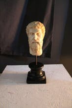 Sconosciuto - sculptuur, Testa di Marco Aurelio, XX-XXI, Antiek en Kunst, Antiek | Keramiek en Aardewerk