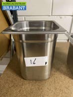 RVS Gastronorm bak GN bak 1/6 Diepte 200 mm Horeca, Ophalen of Verzenden, Nieuw in verpakking