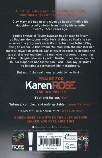 Monster In The Closet 9781472244598 Karen Rose, Verzenden, Gelezen, Karen Rose