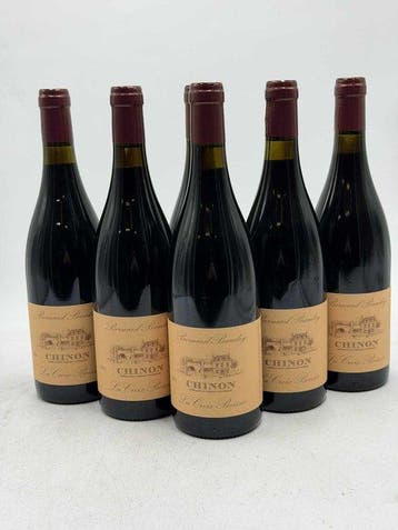 2021 Bernard Baudry La Croix Boissée - Chinon - 6 Flessen, Verzamelen, Nieuw