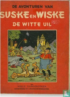 Suske en Wiske - De witte uil  - 1952, Boeken, Stripboeken, Gelezen, Eén stripboek, Verzenden