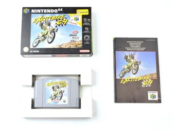 Excitebike 64 [Nintendo 64], Spelcomputers en Games, Games | Nintendo 64, Ophalen of Verzenden, Zo goed als nieuw