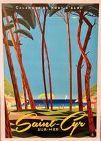Monsieur Z - Affiche de Tourisme Saint-Cyr sur Mer -
