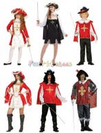 Musketier Kostuum Kleding Pak Musketierspak Man Vrouw Kind, Ophalen of Verzenden, Nieuw, Kostuum