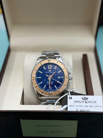 Philip Watch - Amalfi Diving - R8223218008 - Heren -, Nieuw